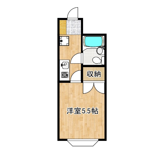アクト・ワンの間取り|間取り図です