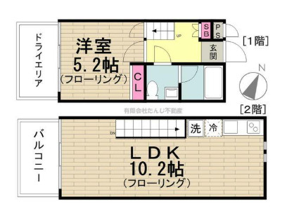 シルバラード広尾の間取り