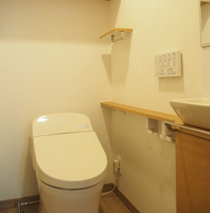 ルーブル東十条弐番館のトイレ