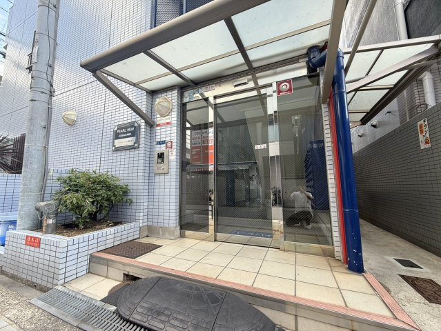 パールハイム駒川のエントランス