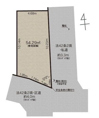 【区画図】 | 中野区本町　新築戸建　13180万円