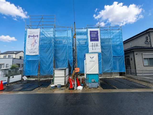 八潮市　西袋　新築戸建　全2棟の外観|外観です