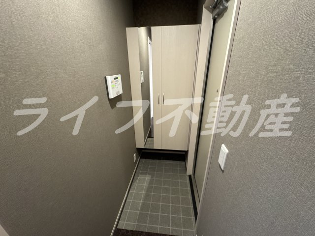 ユニヴェールの玄関|落ち着いた玄関です