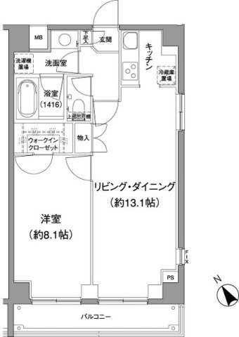 ＴＨＥ　ＣＵＢＥの間取り