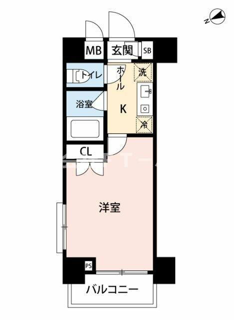 プライマル西船橋の間取り