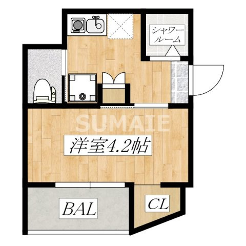 MELLAS志茂Ⅱの間取り|間取りです