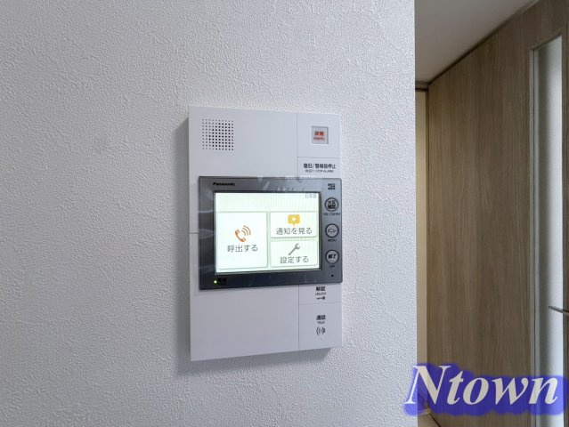 【セキュリティ】 | プレリス浅間町フォルテラ | モニター付きです。