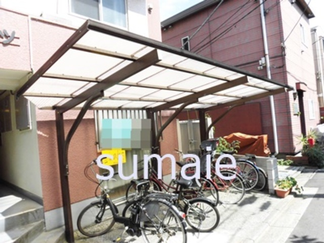 タナカハイツのその他共用部分|駐輪所です☆
