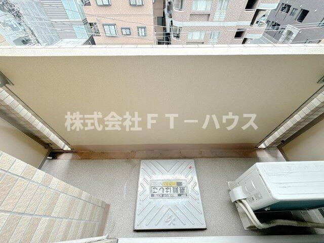 プライマル西船橋のバルコニー