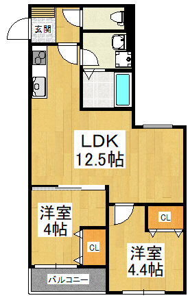 【間取り】 | （仮称）富田林市本町AP新築工事