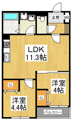 【間取り】 | （仮称）富田林市本町AP新築工事