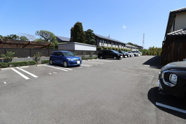北野翠亭の駐車場