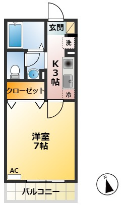 モンテローザの間取り