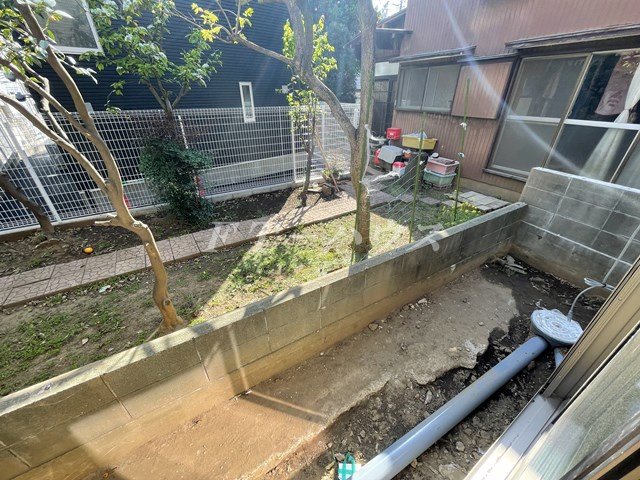 マリンヒル東船橋の庭