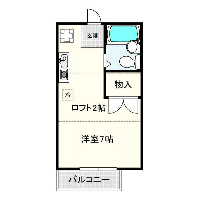 ロイヤルハイツの間取り