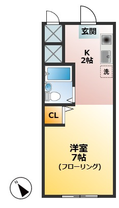 サンコーポ の間取り