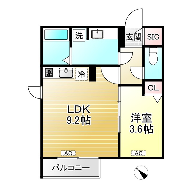 アルモ井の頭の間取り