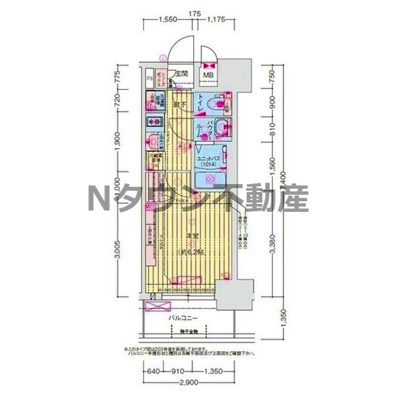 【間取り】 | プレリス丸の内オーレル | 間取りです。