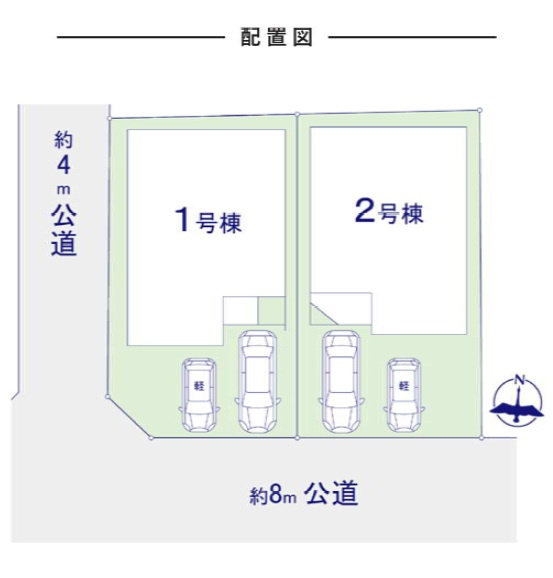 千葉市中央区松ケ丘町７期の区画図