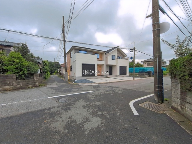 千葉市中央区松ケ丘町７期の前面道路含む現地写真