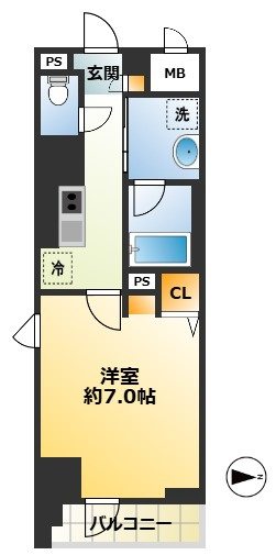 グランドレジデンス三鷹の間取り