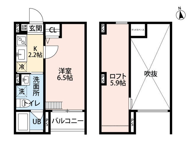 【間取り】 | La Fiore Ama