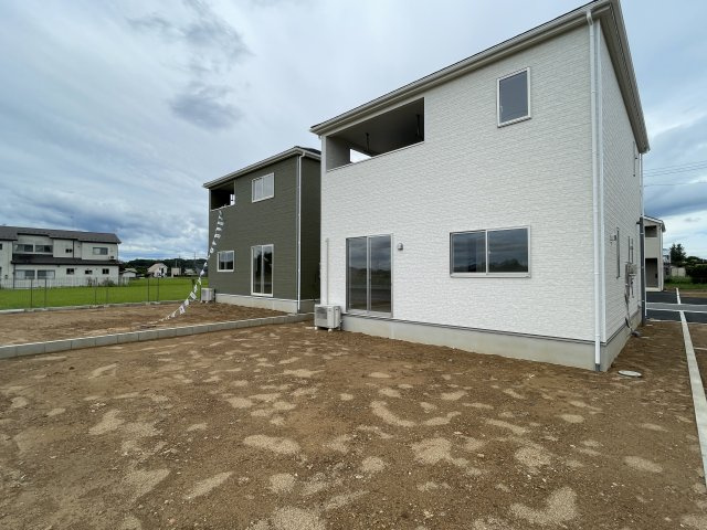 新築戸建・新築建売　矢吹町八幡町　善郷小・矢吹中の庭|お庭がございますので、家庭菜園やガーデニングなどの趣味も楽しむことができます！