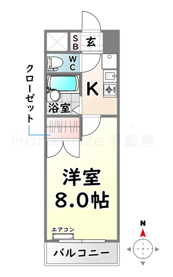 【間取り】 | クレセントM浮島【名古屋市賃貸・都市ガス】