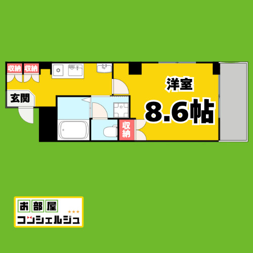 ル　パサージュの間取り