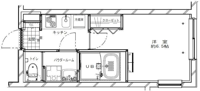 GENOVIA新高円寺の間取り