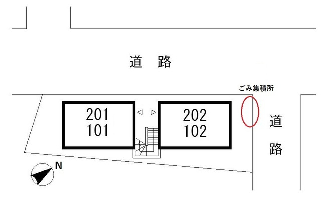 グレイス久我山IIの区画図
