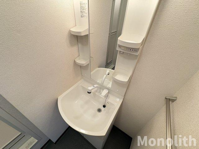 草庵の洗面所