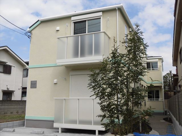 杉並区本天沼２丁目のアパートの外観