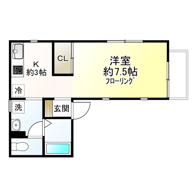 メゾンドボーテの間取り