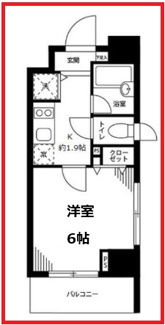 【間取り】 | グロースメゾン亀戸