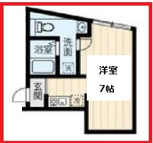 【間取り】 | レオーネ千住新橋