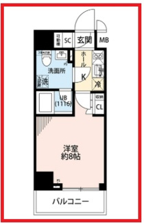 【間取り】 | プレール・ドゥーク住吉Ⅳ