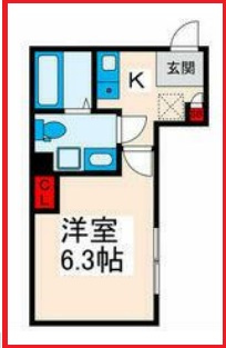 【間取り】 | ルナ町屋