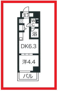 【間取り】 | エルフォルテ東京イースト