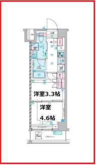 【間取り】 | ジェノヴィア押上Ⅱ