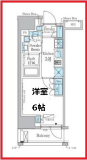 【間取り】 | パークアクシス錦糸町レジデンス