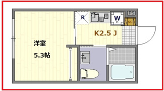 【間取り】 | リバティ綾瀬Ⅰ