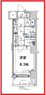 【間取り】 | リルシア千住大橋