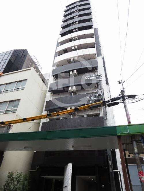 ステージグランデ堺筋本町の外観|ステージグランデ堺筋本町　スタイリッシュな外観