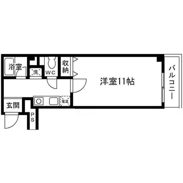 メゾンパシフィックの間取り|メゾンパシフィック　間取り