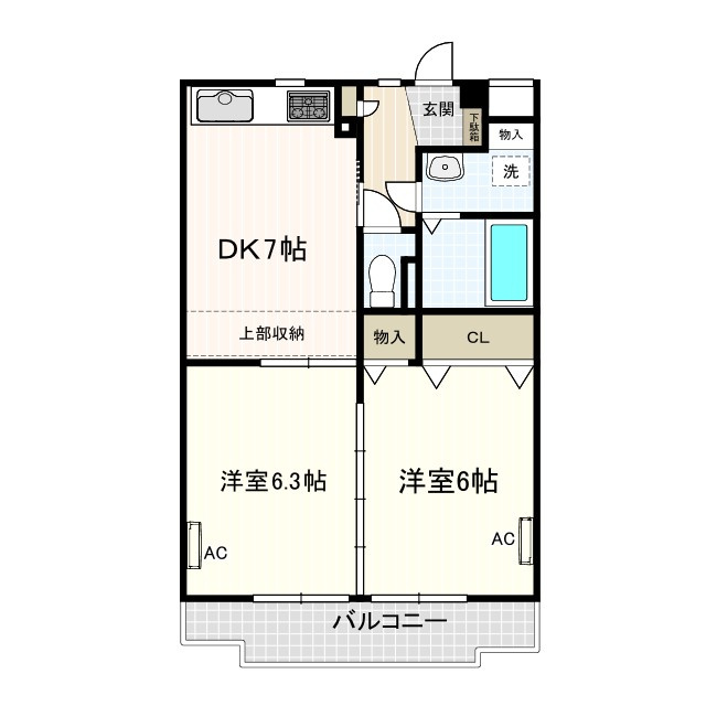 レジディア吉祥寺の間取り