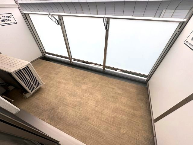 セラフィア神戸御影塚町のバルコニー