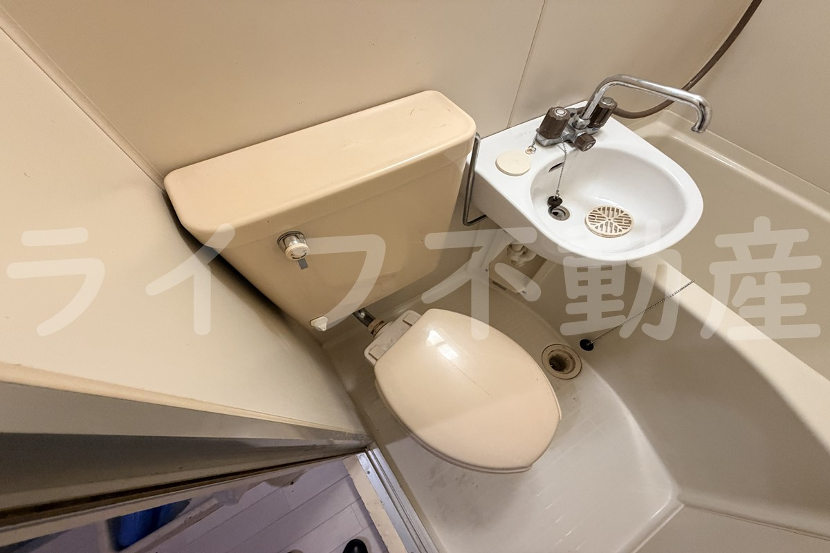 バーナード2　仲介手数料無料のトイレ