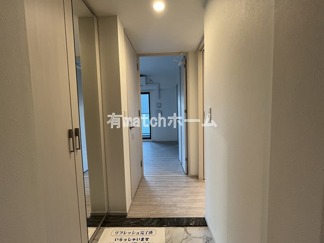 ソルレヴェンテ新梅田の玄関