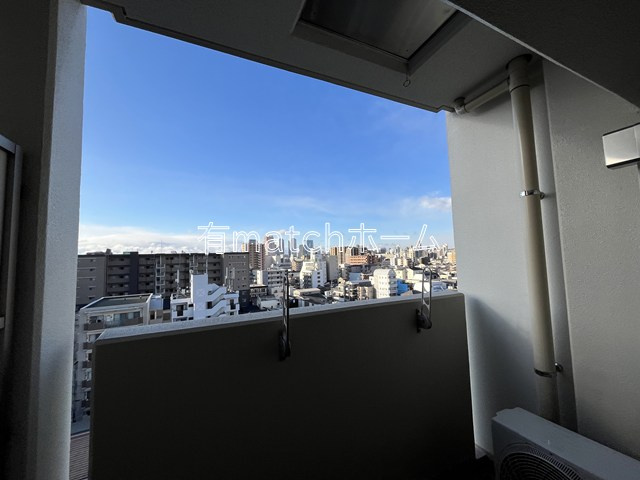 Quintet JOTONOE(旧:サムティ城東野江レジデンス)のバルコニー|イメージとして他部屋の反転間取りです。
